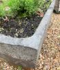 Lovely unusual 19th century Welsh slate trough / planter 