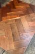 Reclaimed African london College hardwood parquet