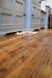 Original salvaged printing works pine flooring 