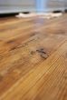 Original salvaged printing works pine flooring 