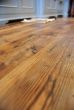 Original salvaged printing works pine flooring 