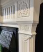 Splendid Victorian tiled cast iron fireplace 