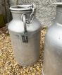 Vintage milk churns 