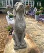 Stone garden dog statues Ireland