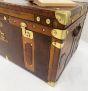 Large coffee table travel trunk