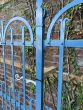 Antique wrought iron gates 