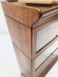 Vintage Oak lawyers bookcase 