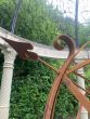 Blacksmith forged Armillary sphere garden sculpture