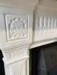 Splendid Victorian tiled cast iron fireplace 