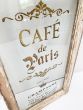 French display display window " Cafe De Paris"