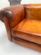 Restored vintage English 3 seater settee