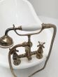 Vintage cast iron single ended slipper bath 