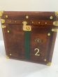 Superb pair of fully restored miltary trunks