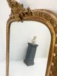 Antique French overmantle mirror circa 1880