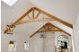 Hand Made , Curved Raised Tie Oak Trusses 