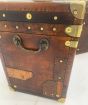 Superb pair of fully restored miltary trunks