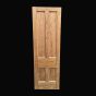 Original 4 Panel Mortise and Tenon Pitch Pine Door