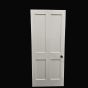 Ex Showroom Display 4 Panel Mortise and Tenon Redwood Door, Bolection Mould 1 side No Mould other side