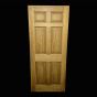 6 Panel Oak Vaneer Door