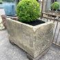 Antique garden stone trough