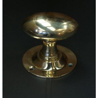 Solid Brass Oval Handles / Door Knob 