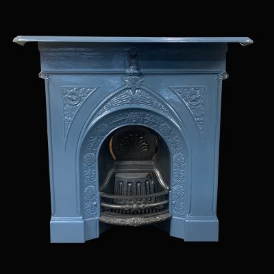 Edwardian cast iron fireplace (Circa 1900)