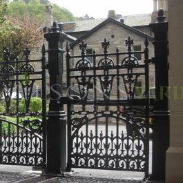 Heritage cast iron gates Harley Pedestrian Gate