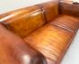 Restored vintage English 3 seater settee