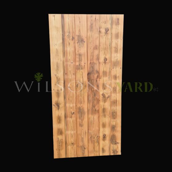 Guinness Brewery Style Pine Door – Unfinished (Bare Wood)