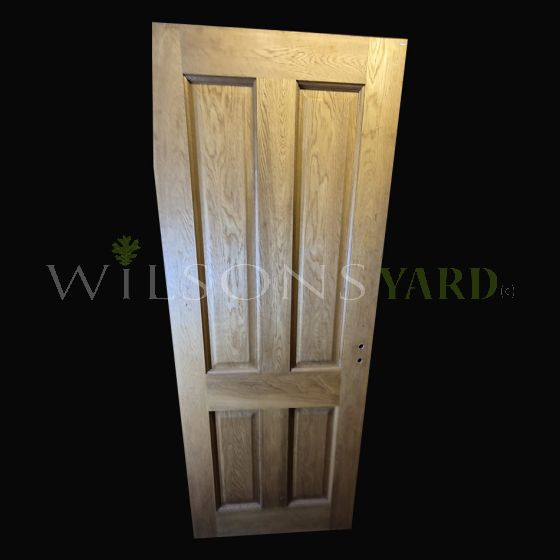 4 Panel Oak Vaneer Door 