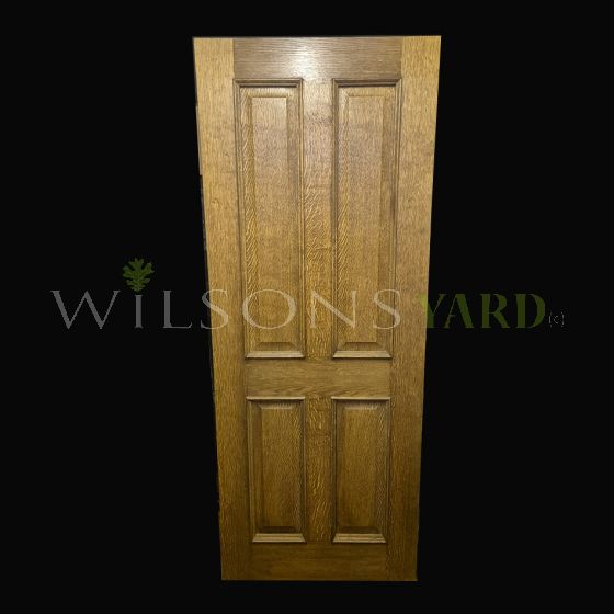 4 Panel Oak Vaneer Door