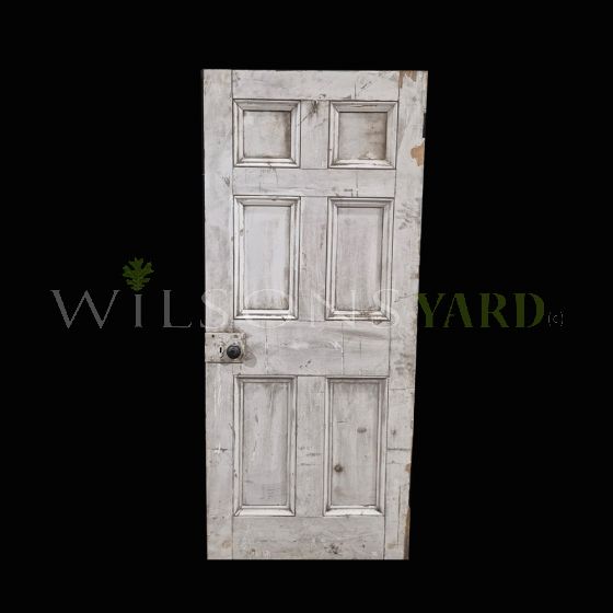 Original 6 Panel Georgian Pine Door