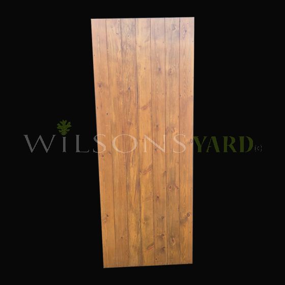 Guinness Brewery Style Pine Door – Finished (Waxed)