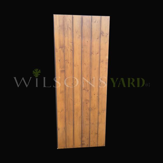 Guinness Brewery Style Pine Door – Finished (Waxed)