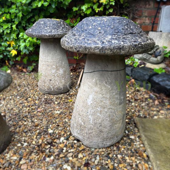 Large Weathered staddle stones