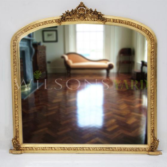 Empire style French mirror