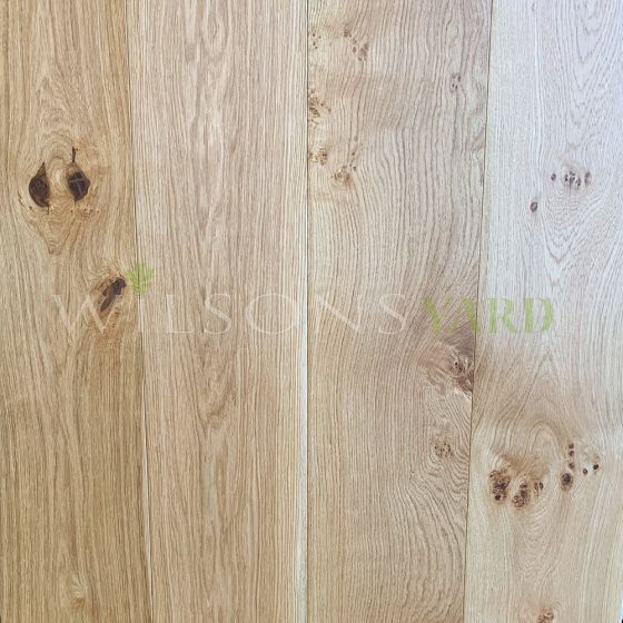 WILSON’S WATERFORD  CASTLE RANGE PRE-FINISHED SOLID SQUARE SHOULDER OAK PLANK