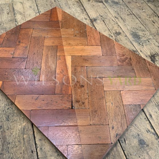 Reclaimed African london College hardwood parquet