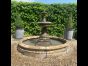 Single tier Georgian Chalice water fountain & 2.1 pool surround