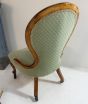 Victorian spoon back nursing chair